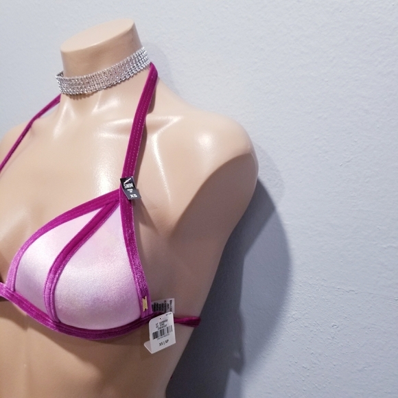 New PINK Victoria's Secret Push Up Bikini Top XS - Picture 5 of 5